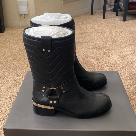 Vince Camuto | NWB Women’s Black Moto Booties - Picture 4 of 11